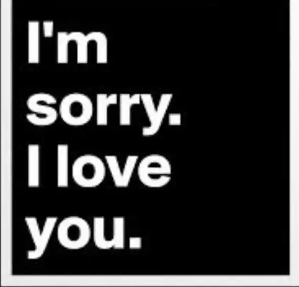 sorry picture